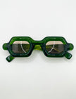 Justina Modern Style Transparent Grey Sunglasses