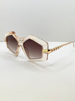 Gontse Champagne Tres Luxe Sunglasses