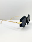 Gontse Black & Gold Tres Luxe Sunglasses