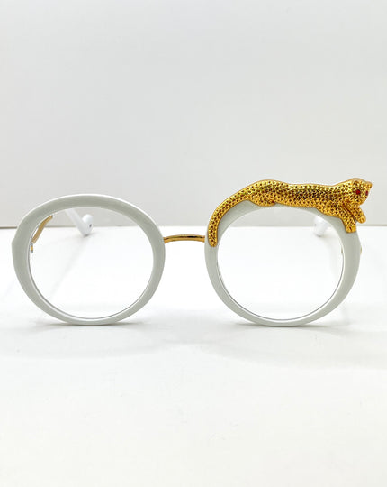 Noku Transparent White Lens Sunglasses
