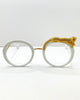 Noku Transparent White Lens Sunglasses