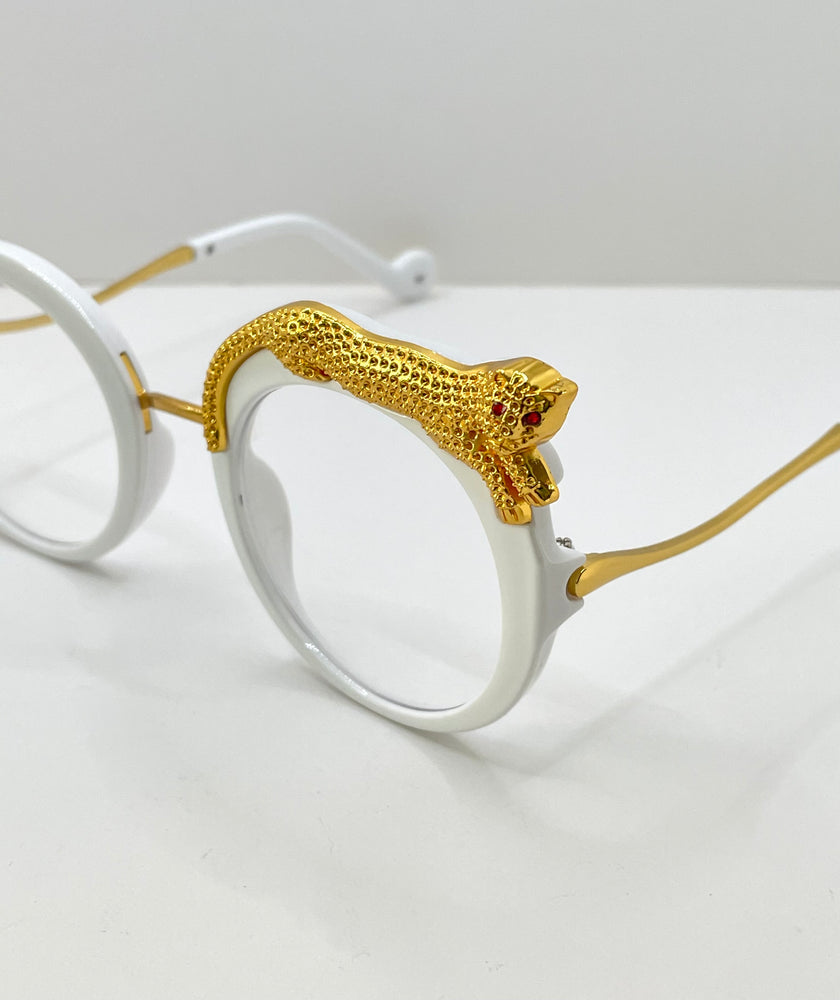 Noku Transparent White Lens Sunglasses