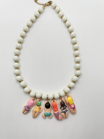 Thobeka Multicoloured Beach Charm Short Necklace