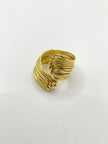 Thobekile Gold Sculptural Wire Ring