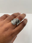 Thobekile Silver Sculptural Wire Ring