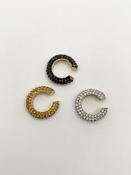 Lebo Bronze Zirconia Encrusted Ear Cuff Set