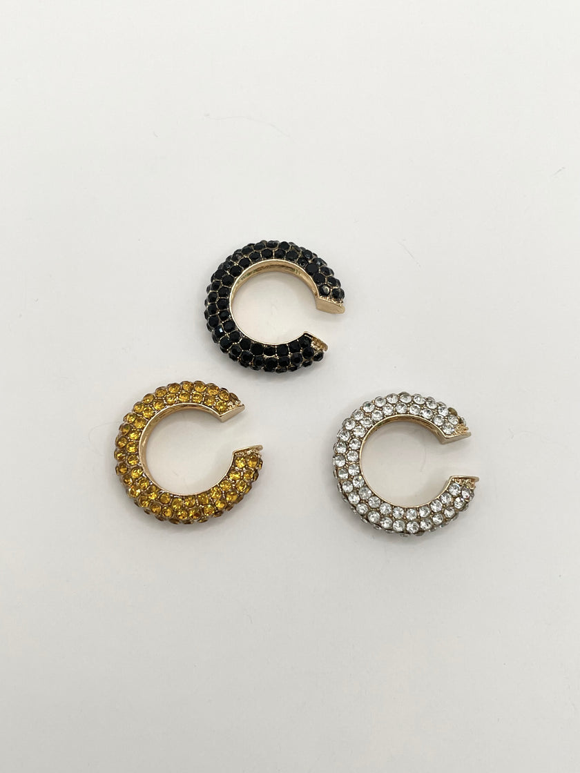 Lebo Bronze Zirconia Encrusted Ear Cuff Set