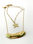 Ari Gold Double Layered Star Necklace