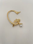 Maria Gold Angel & Pearl Ear Cuff Earring