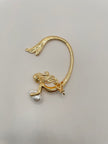 Maria Gold Angel & Pearl Ear Cuff Earring
