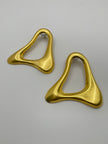 Rukudzo Oversized Bold Geometric Earrings