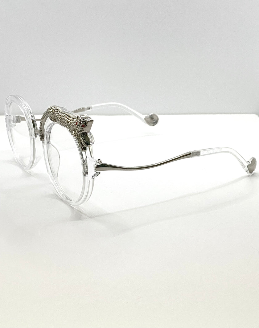 Noku Transparent Grey Tinted Lens Sunglasses