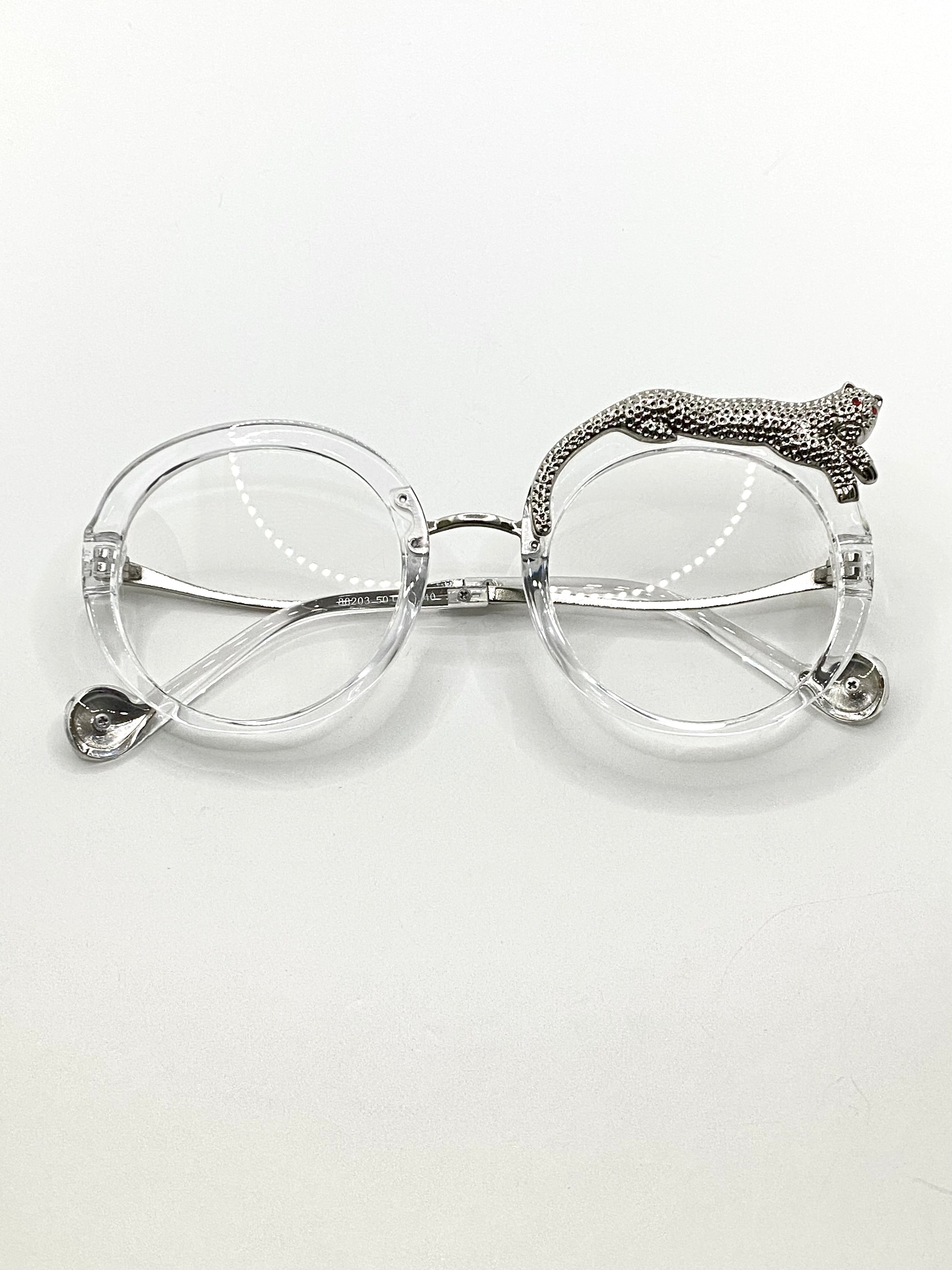 Noku Transparent Grey Tinted Lens Sunglasses