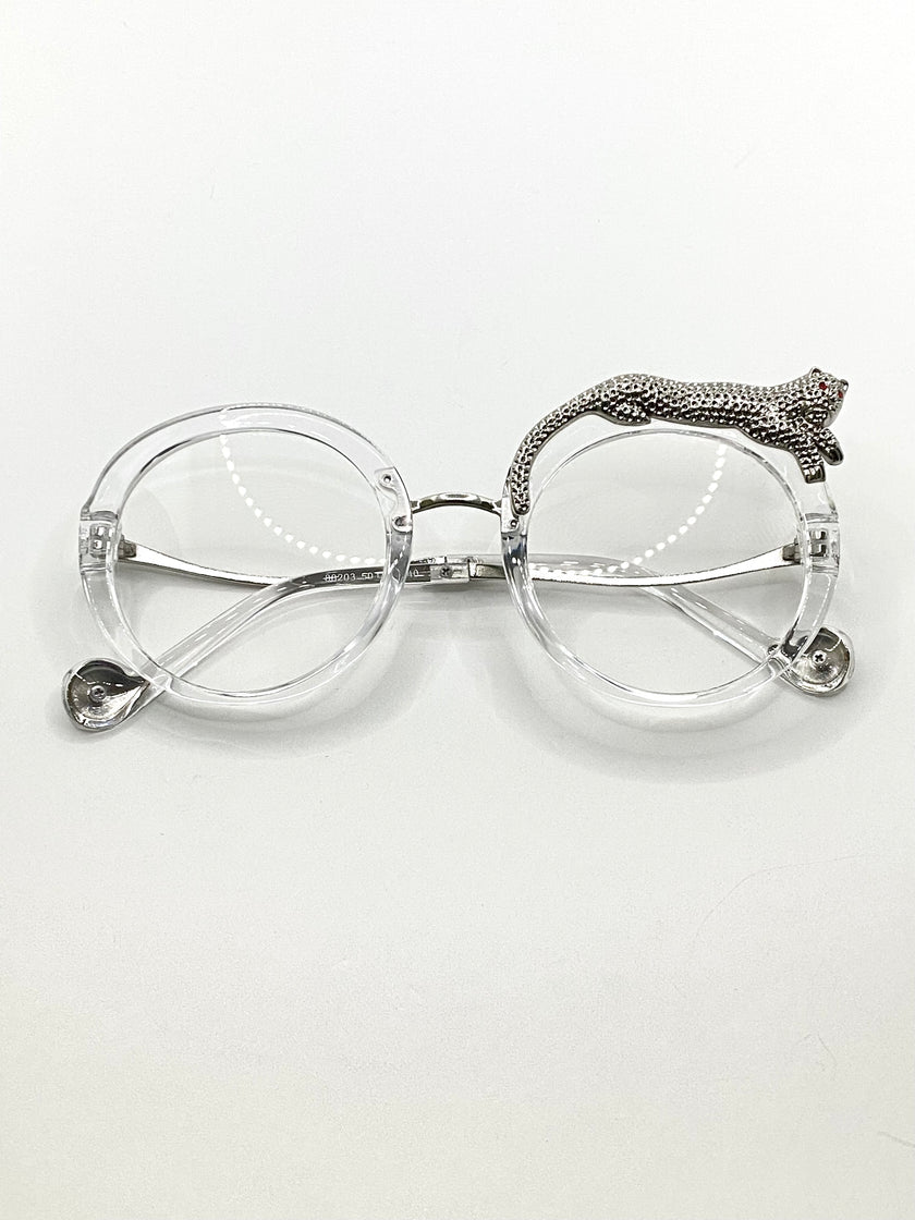 Noku Transparent Grey Tinted Lens Sunglasses