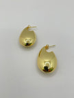 Khosi Gold Minimalist Droplet Earrings