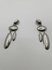Mandisa Oversized Silver Sculptural Dangle Earring