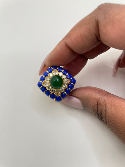 Immanuel Art Deco Vintage Glam Ring