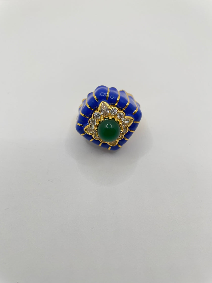 Immanuel Art Deco Vintage Glam Ring