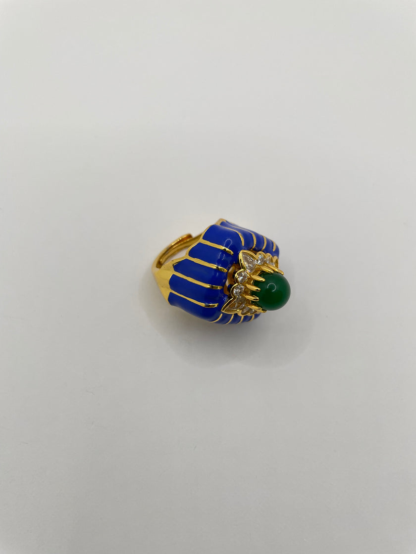 Immanuel Art Deco Vintage Glam Ring