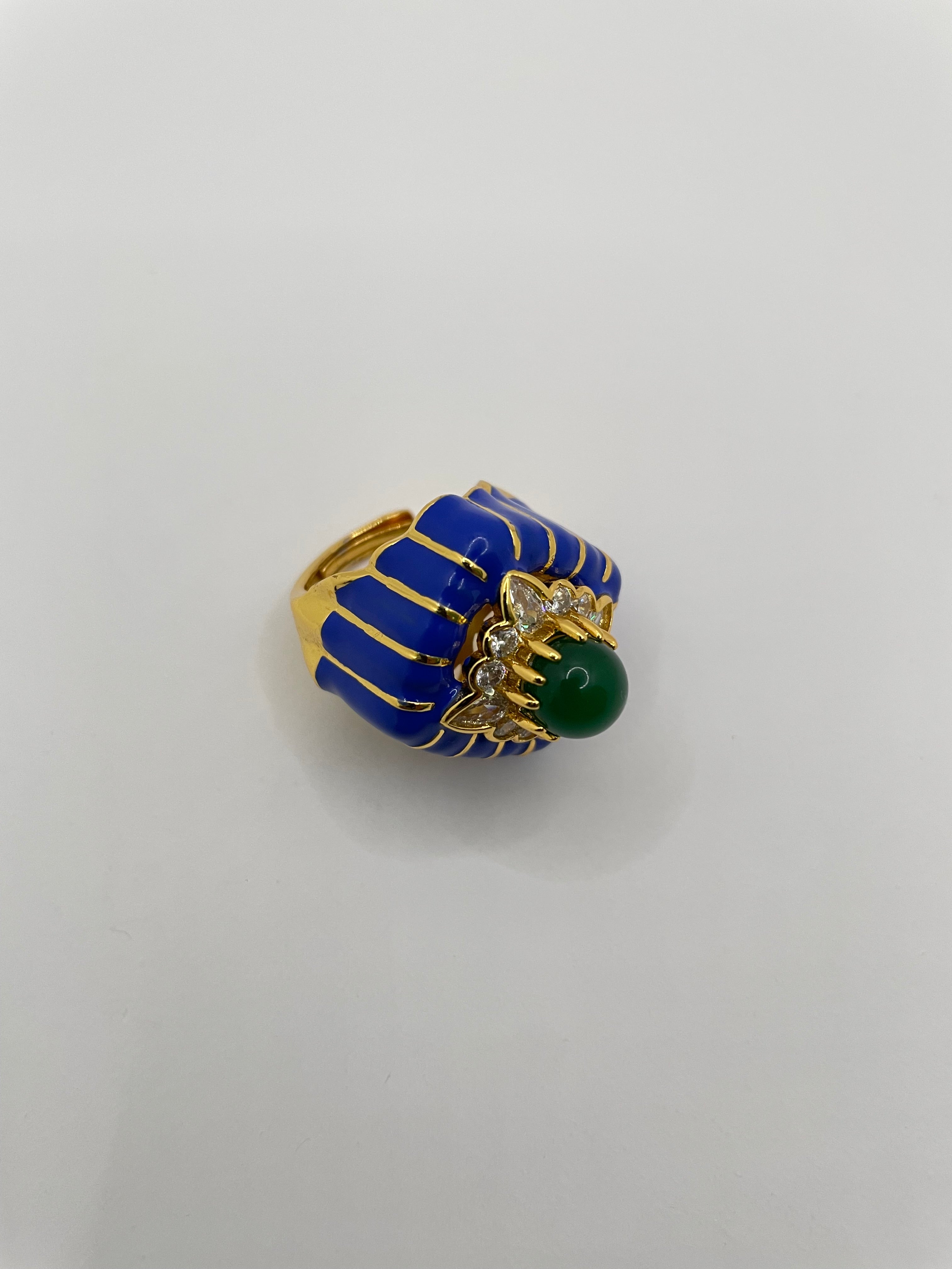 Immanuel Art Deco Vintage Glam Ring