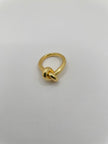 Kgah Solid Gold Twist Minimal Ring