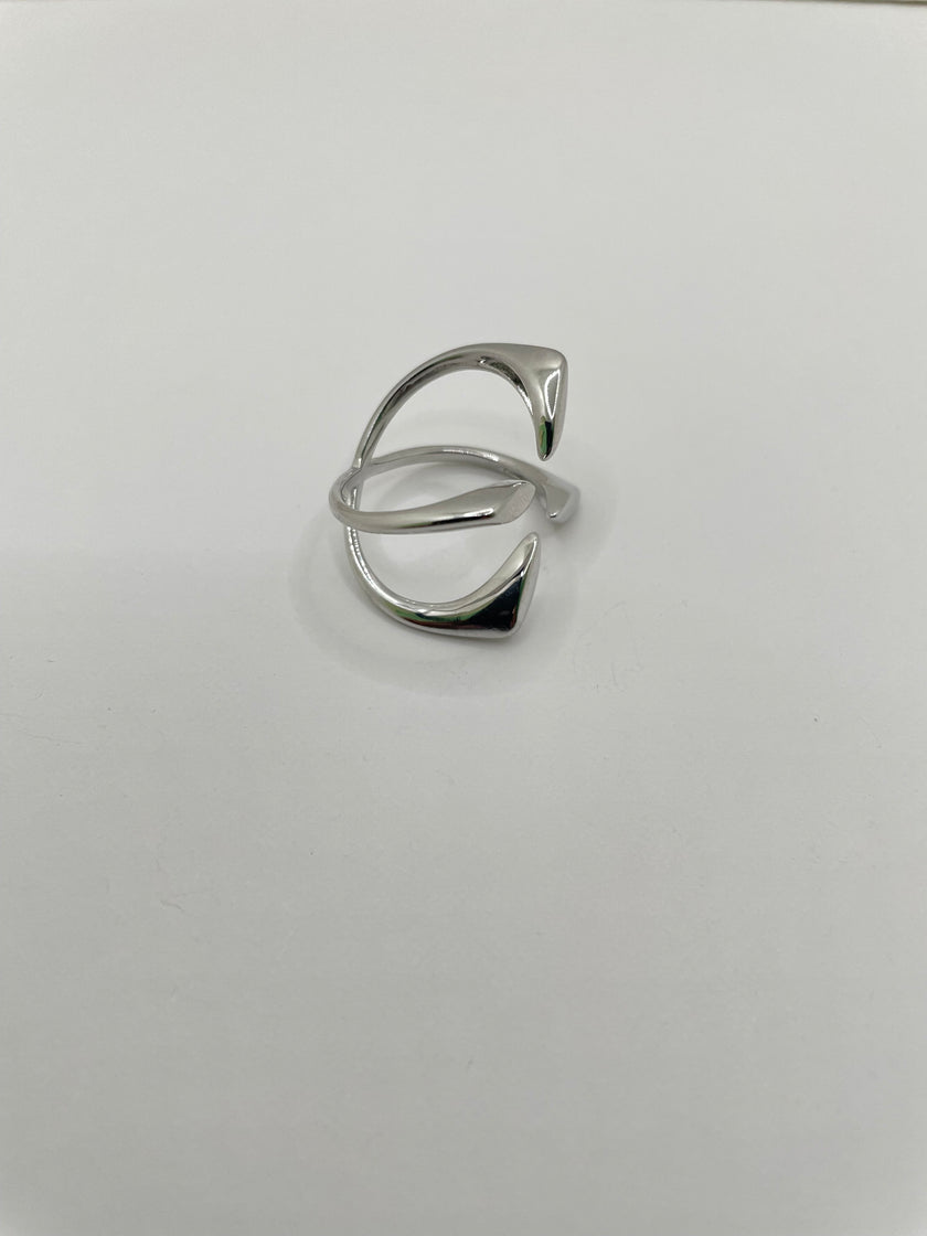 Tapiwa Solid Silver Cross Arch Ring