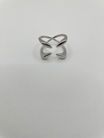 Tapiwa Solid Silver Cross Arch Ring