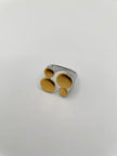 Teddy Mixed Metal Sculptural Ring