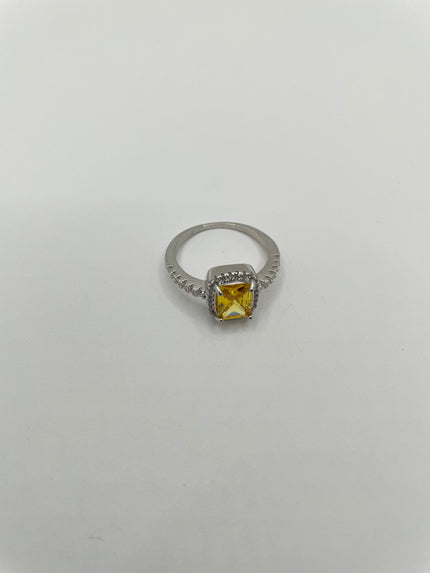 Nomacebo Yellow Zircon Embellished Ring