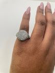 Tshego Silver Embellished Signet Ring