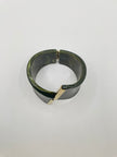 Oke Luxurious Green Marble & Gold Cuff