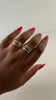 Seza Triple Thread Gold Ring Set