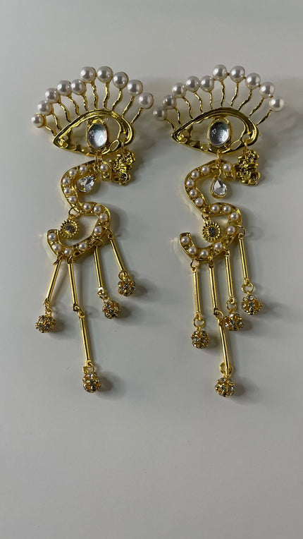 Ncumisa Eye Intricate Pendant Earrings