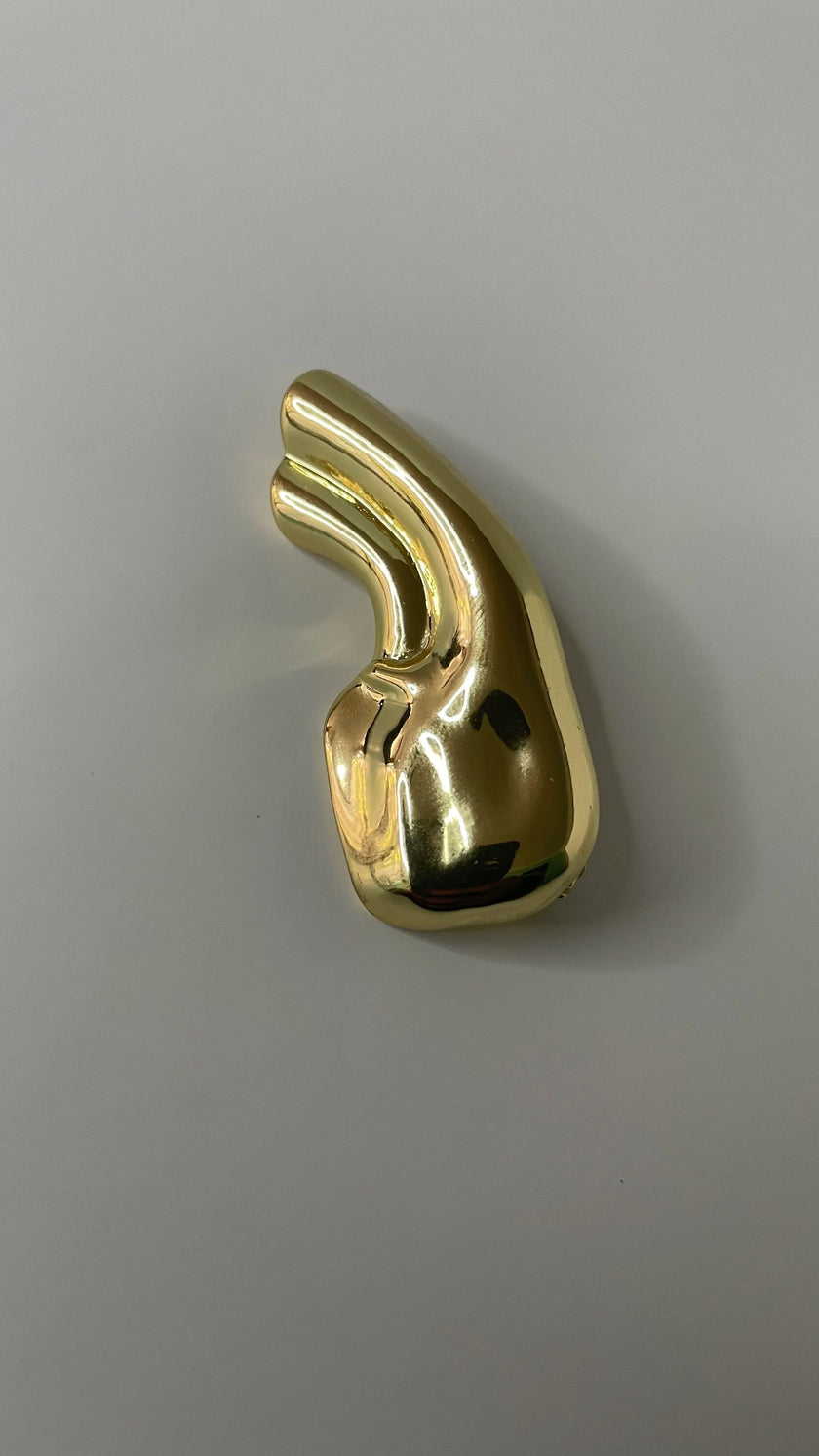 Berni Gold Half Ear Contour Earring