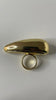 Amy Gold Elongated Teardrop Ring