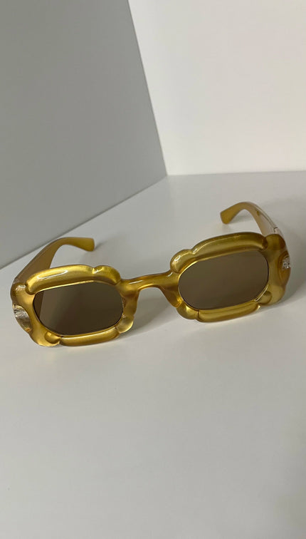 Oratile Yellow Candy Coloured Y2K Sunglasses