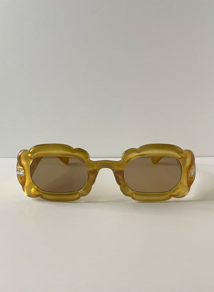 Oratile Yellow Candy Coloured Y2K Sunglasses