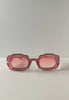 Oratile Pink Candy Coloured Y2K Sunglasses