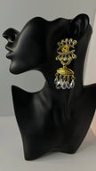 Lihlo Gold Bouche & Eye Earrings
