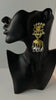 Lihlo Gold Bouche & Eye Earrings