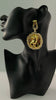 Nthabe Gold Pearl Encrusted Anatomy Earrings