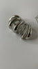 Briska Silver Threaded Wing Ear Cuff Earring