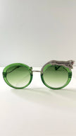 Noku Transparent Green Tinted Lens Sunglasses