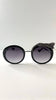 Noku Black Embellished Tinted Lens Sunglasses