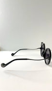 Noku Black Embellished Tinted Lens Sunglasses