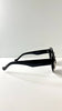 Noks Black & Silver Double Frame Cateye Sunglasses